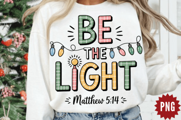 Checkered Christmas, Be the Light PNG Review for Embroidery Projects