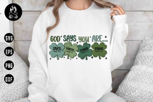 God Says You Are Shamrock SVG Review for Real Projects