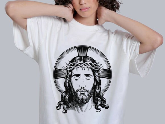 Jesus Vector Illustration T-shirt Design Review for Real Projects
