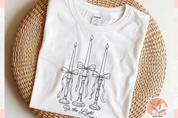 Preppy Coquette Christmas Be the Light