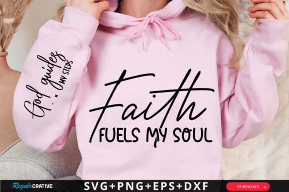 Real-World Review of Faith Fuels My Soul Sleeve SVG Design