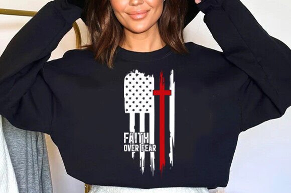 Reviewing Faith over Fear America Pride US Flag for Real Projects