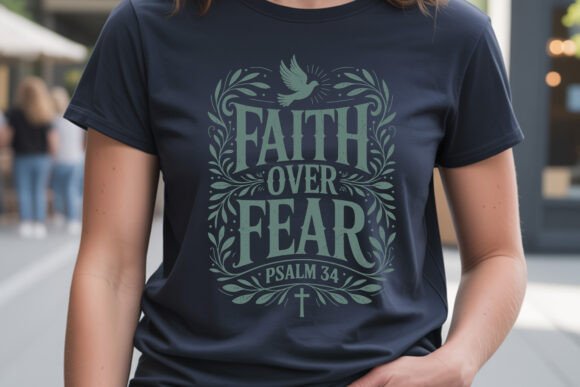 Reviewing Faith over Fear Psalm 34 SVG for Real Embroidery Projects